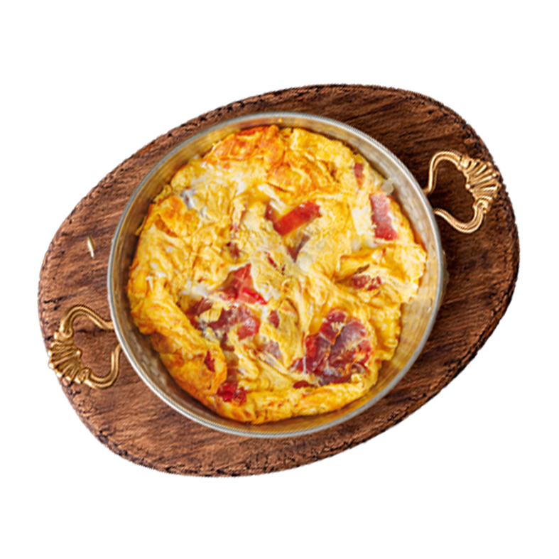 Eier mit Pastrami